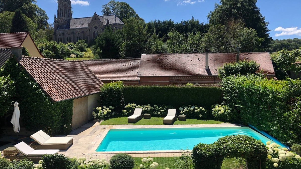 Vauchelles-les-Domart House | Maison de Campagne Avec Piscine Chauffée