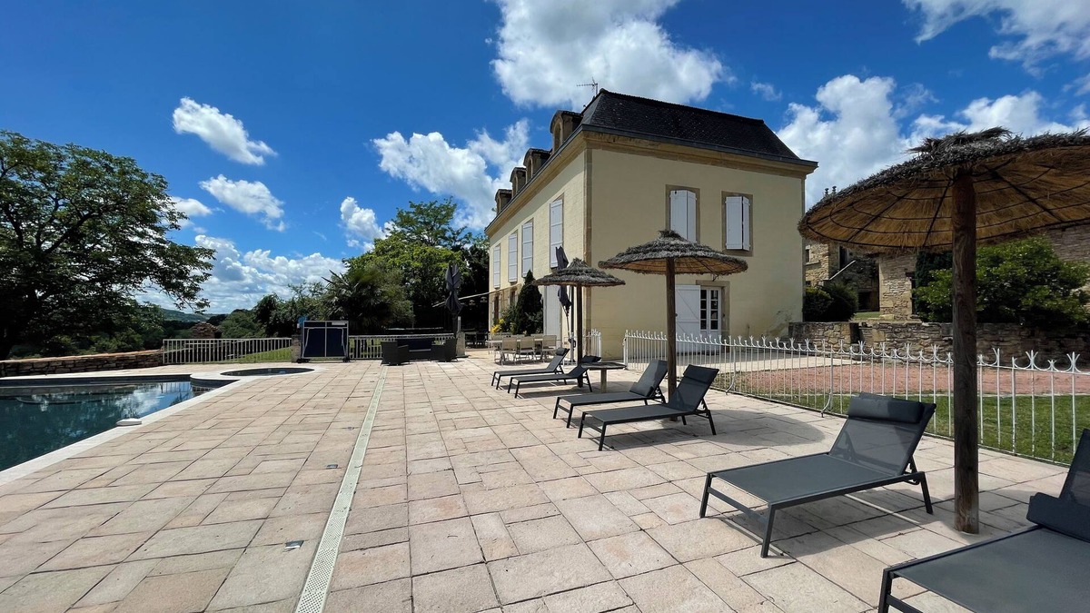 Capdenac-Le-Haut House | Maison de maître with view of listed village