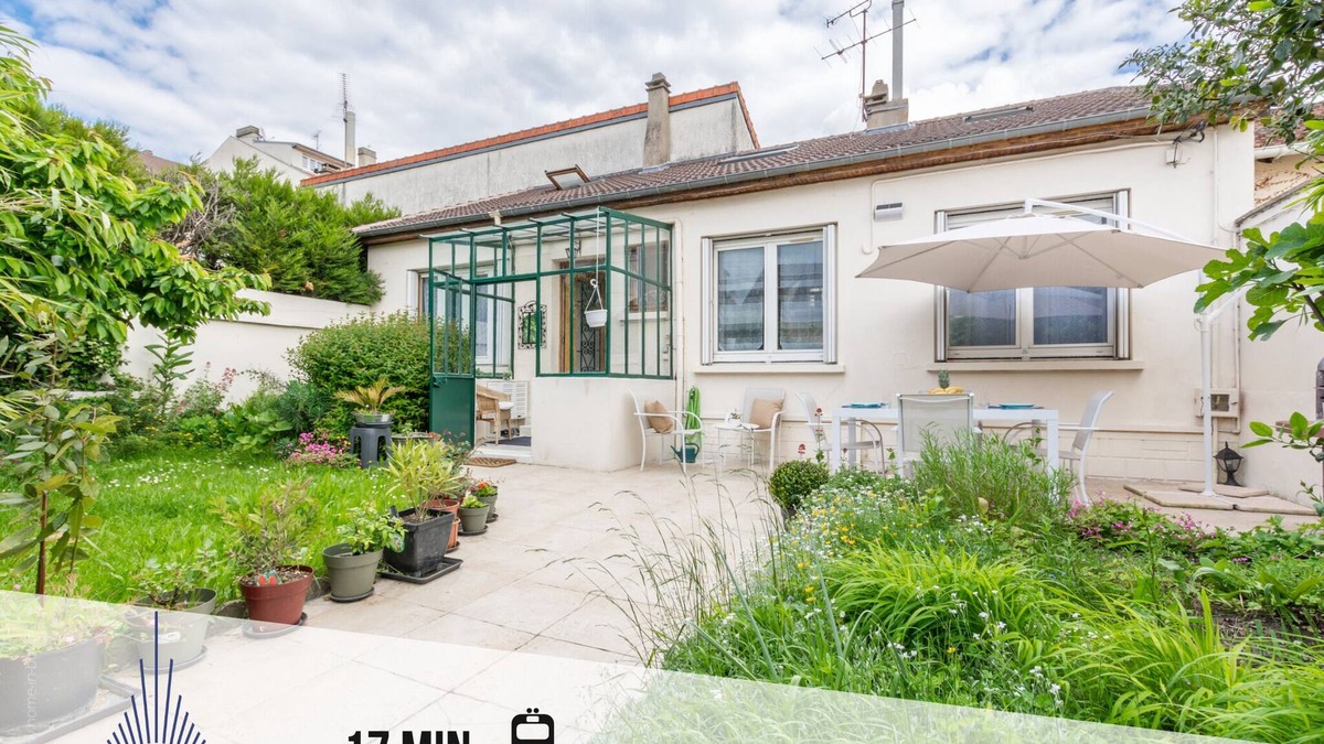 Le Blanc-Mesnil House | Maison Familiale Calme Avec Jardin et Barbecue