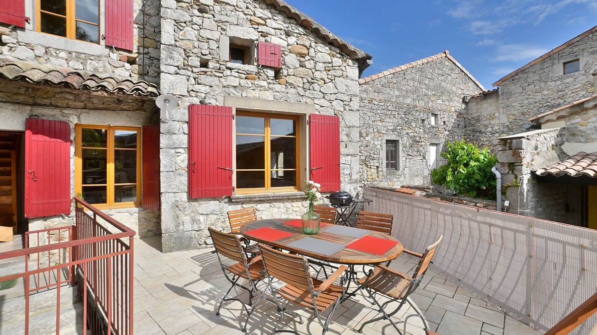 Chauzon House | Maison Le Levant - Maison typique au coeur de l'Ardèche