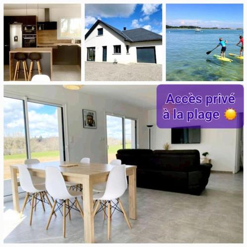 Canet-de-Salars House | Maison neuve, jardin et accès privé à la plage