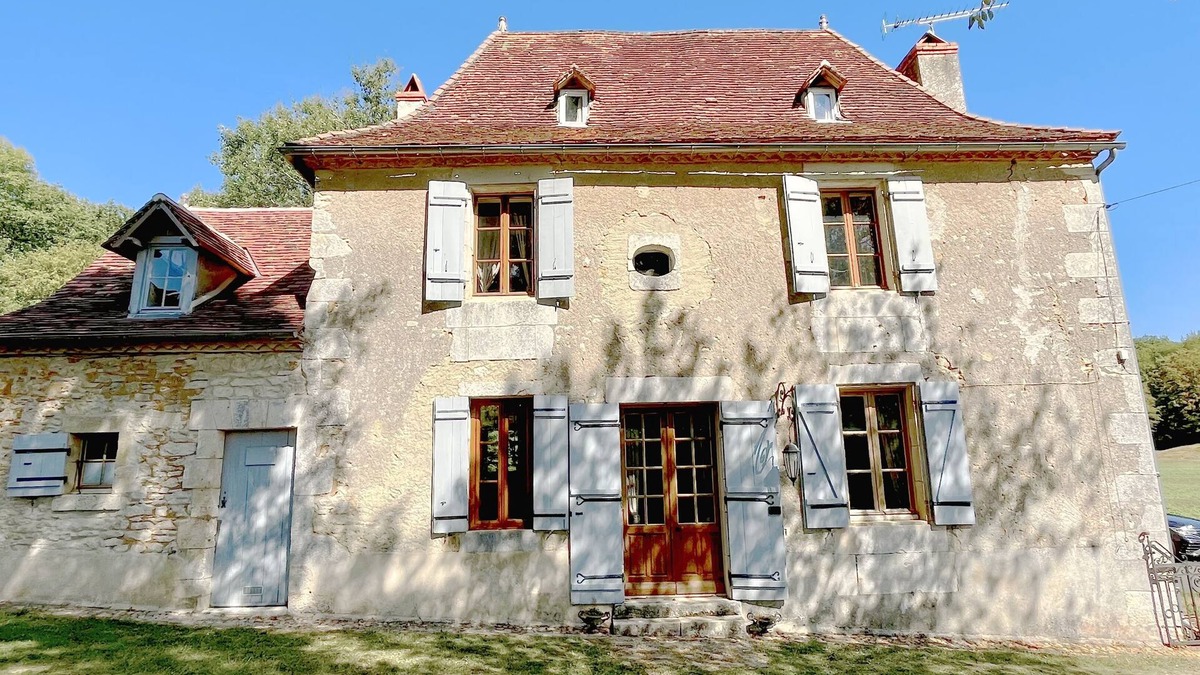 Saint-Jory-las-Bloux Other | Maison Périgourdine en Pierre Nature Avec Piscine