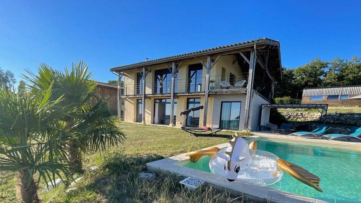 Blaziert House | Maison Passive au Calme-sublime Vue Panoramique et Piscine Privée