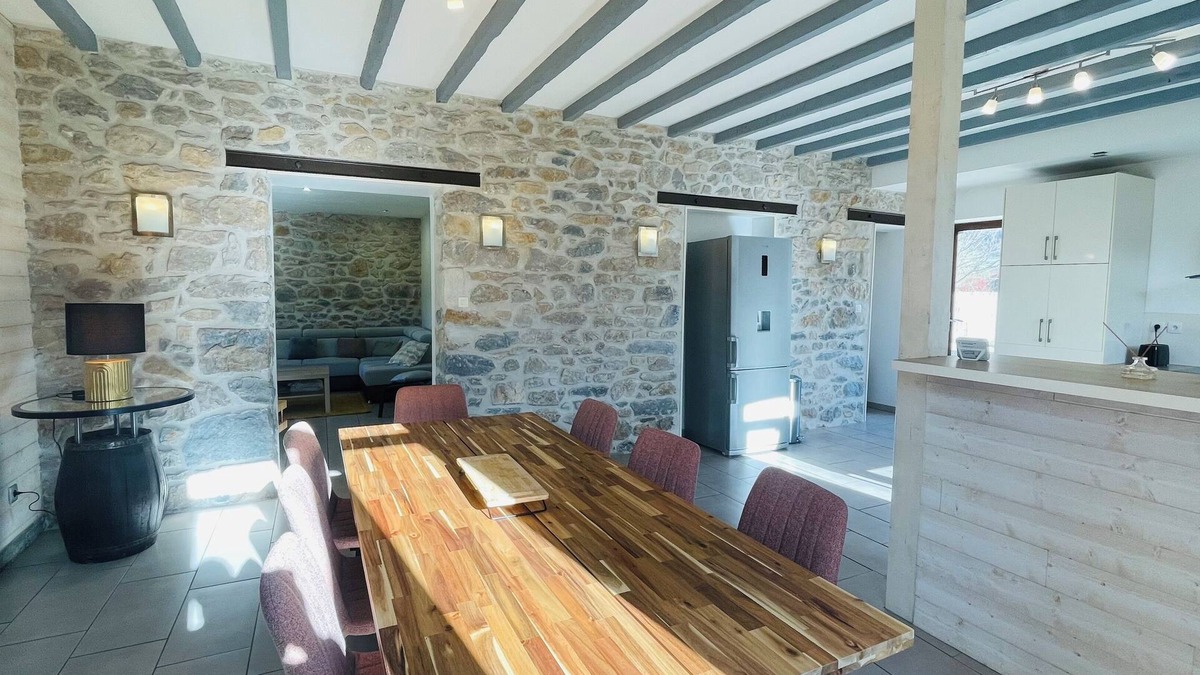 Le Pit House | Maison plaine Voreppe 8/10 persons + spa jacuzzi extra