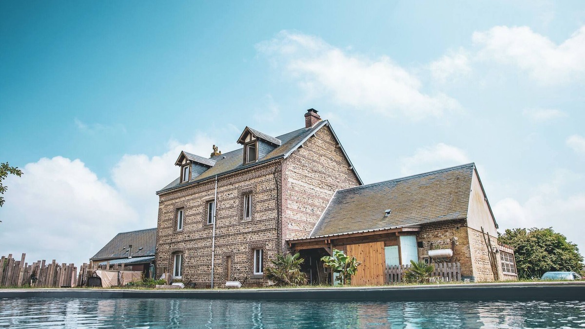 Octeville-sur-Mer House | Maison POMME de PAILLE/Ecolodge ENTRE MER & CAMPAGNE/LH HONFLEUR ETRETAT