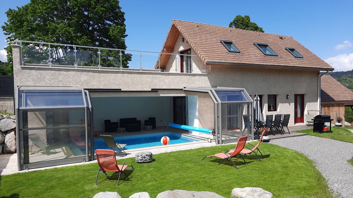 Roissard House | Maison Pour 8 Pers Avec Piscine, Dans le Trieves