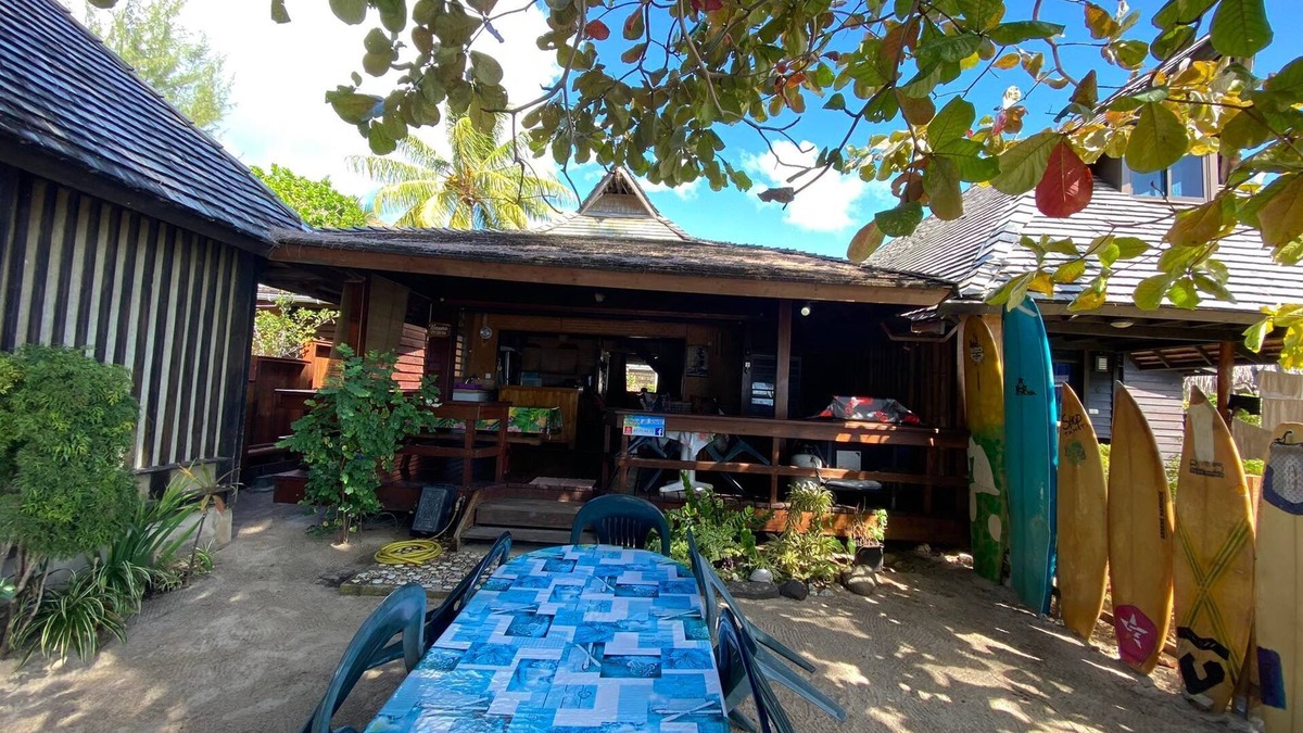 Moorea-Maiao House | Maison SUR Belle Plage Plage Blanche Bungalow