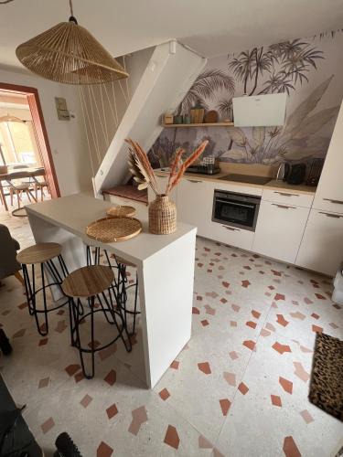 Narbonne-Plage House | Maison Terracotta des Karantes