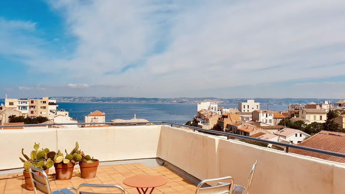 Endoume House | Maison Vue Mer Panoramique La Mascotte Malmousque Marseille