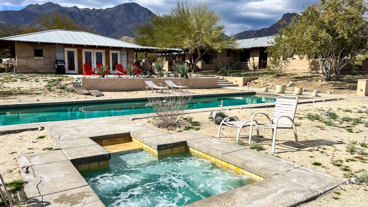 Borrego Springs House | Majestic House with Unique Architecture, Forever Views, Pool, Spa, and Game Room