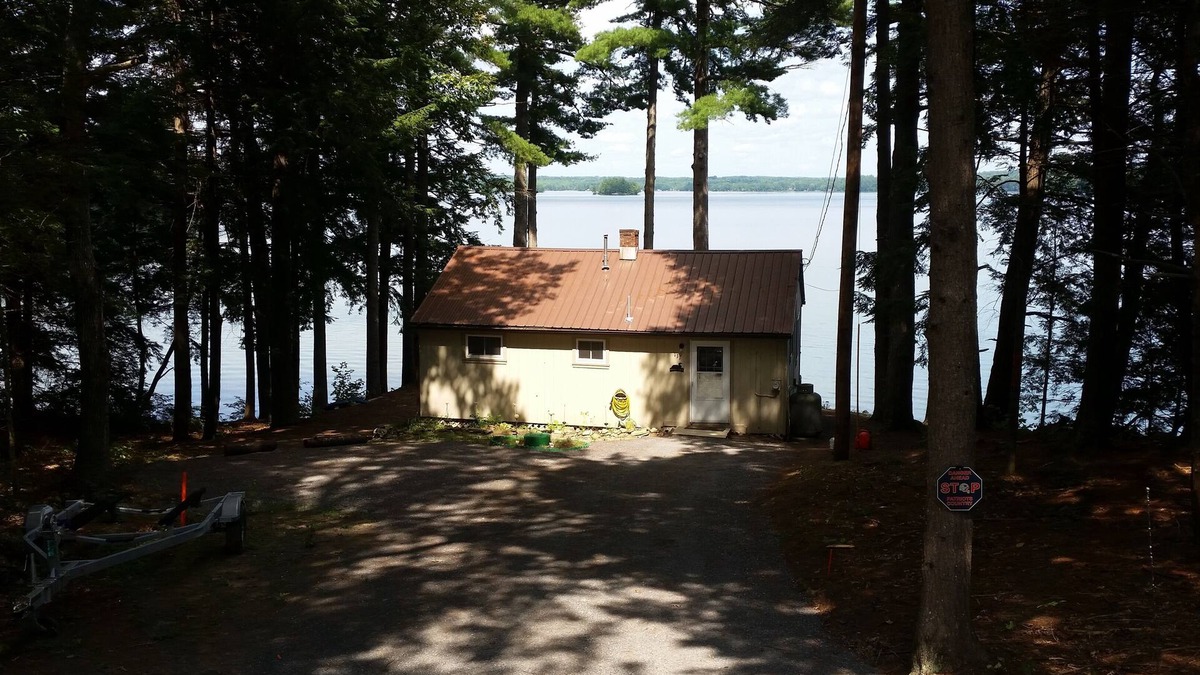 Vassalboro Cabin | Majestic View On Webber Pond With Boat Rental Option