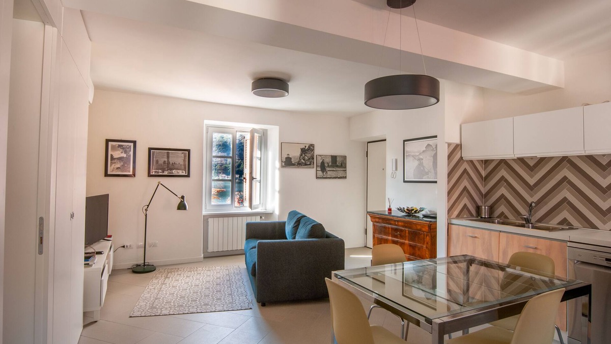Porto Ceresio Apartment | Major Sisters, Lugano lake view apartment
