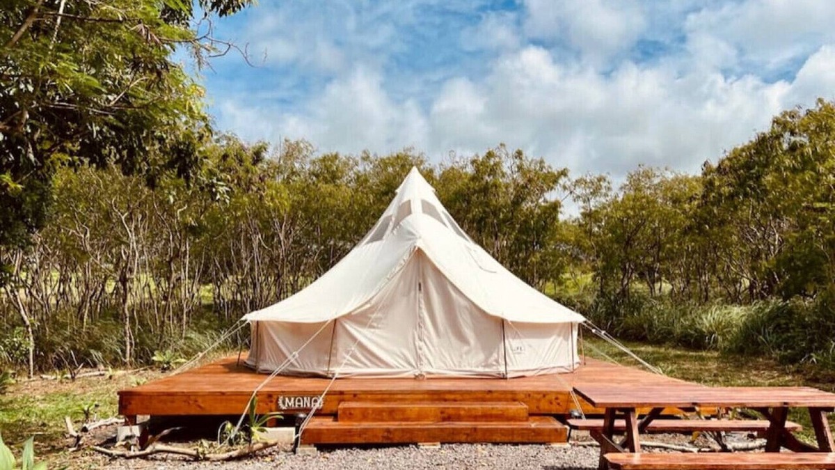 Hawi RV Rental | Mana · Cozy Bell Tent - Mana Site - at Hawi Nani Ranch