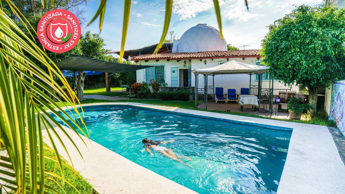 Chiconcuac House | Mandala House | colorful and bright w/ Pool