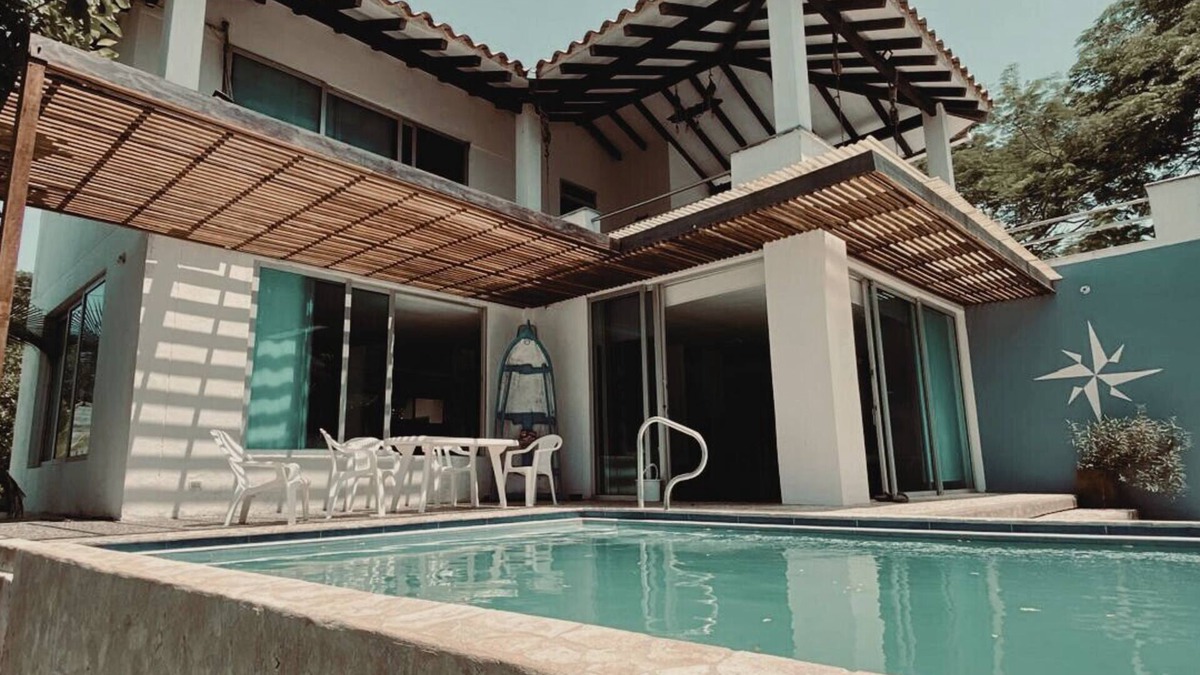 Tolu Villa | Manglares beach house, Playas del Francés, Tolú. In the Gulf of Morrosquillo.