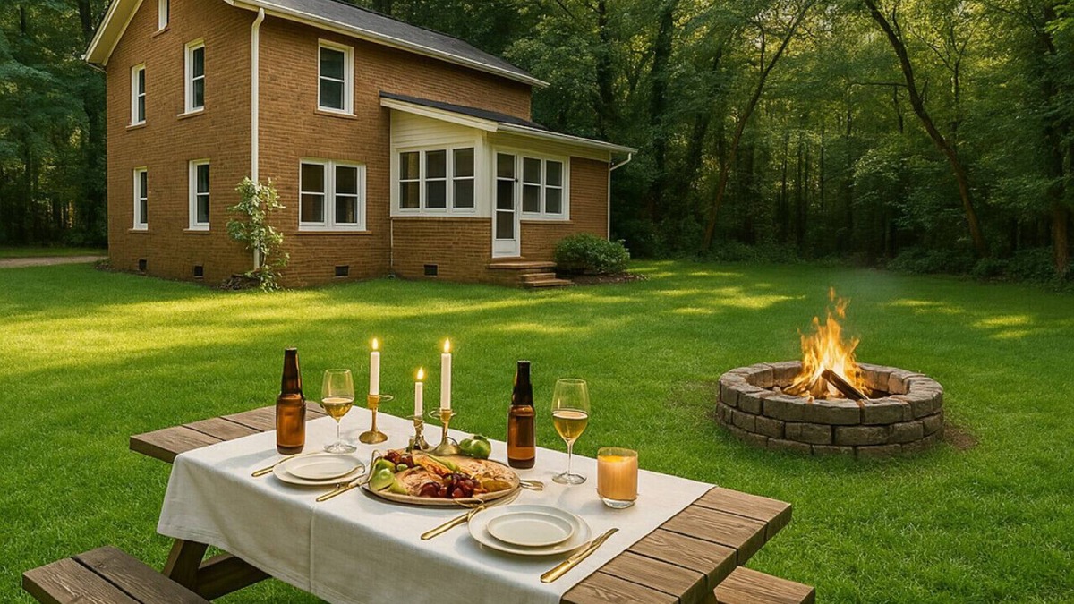 Forest Oaks House | Manila Ridge Escape | Trails, Fire Pit, 50 Acres