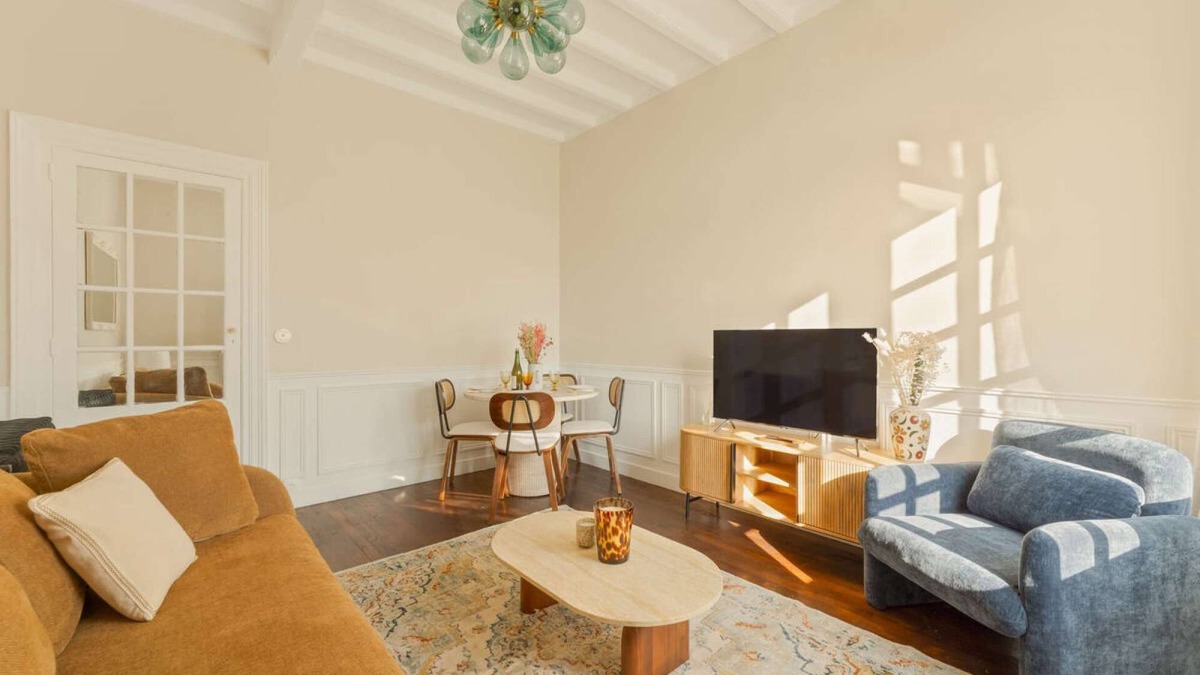 Touques Apartment | Manoir du Vert Galant 4 people accomodation Private Garden Fully Furnished CC Deauville