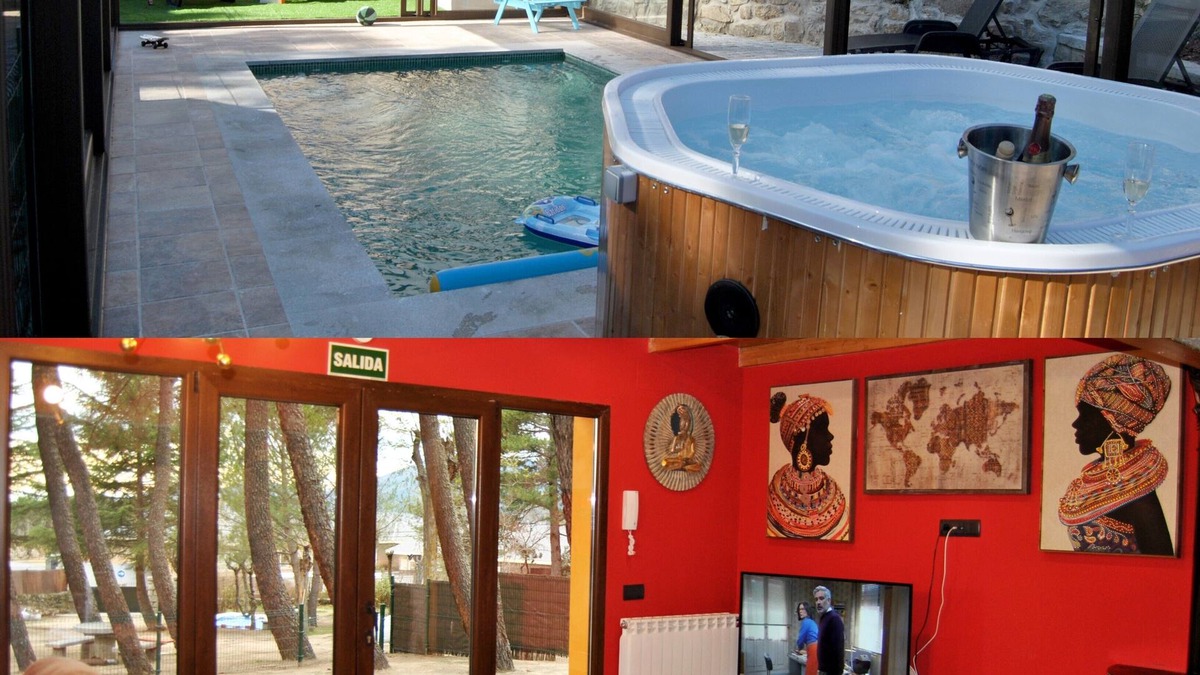 Collado Mediano House | MANSION DELUXE VILLA ANGELES WITH POOL AND JACUZZI