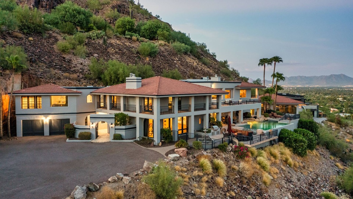 Paradise Valley House | Mansion on the Mountain! Spectacular Views of Camelback Mountain