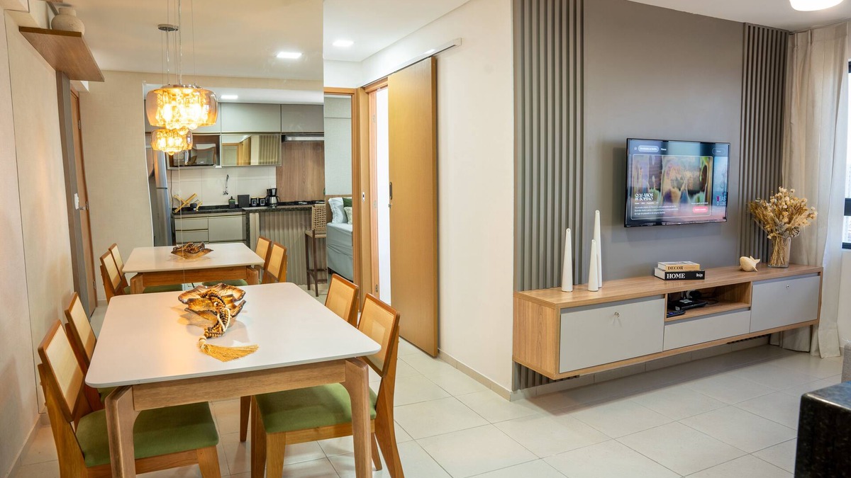 Jacarecica Apartment | Maravista Refuge #1908 - swimming pool, wi-fi, for 6 people