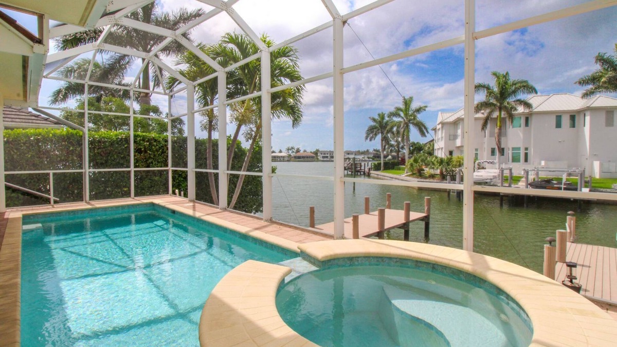 Marco Island House | MARCO ISLAND POOL HOME W/BOAT DOCK, AVAILABLE WEEKLY/MONTHLY