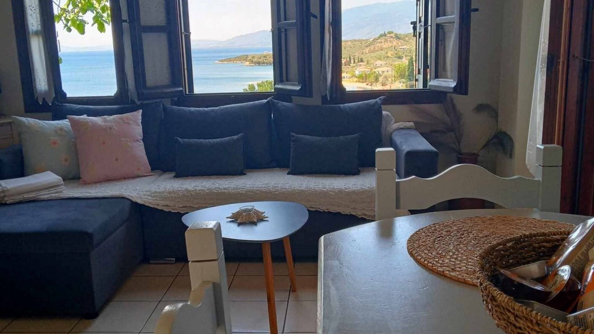 Kalamos Apartment | Margianou Seaview Apartment 1, Pelion Peninsula Greece
