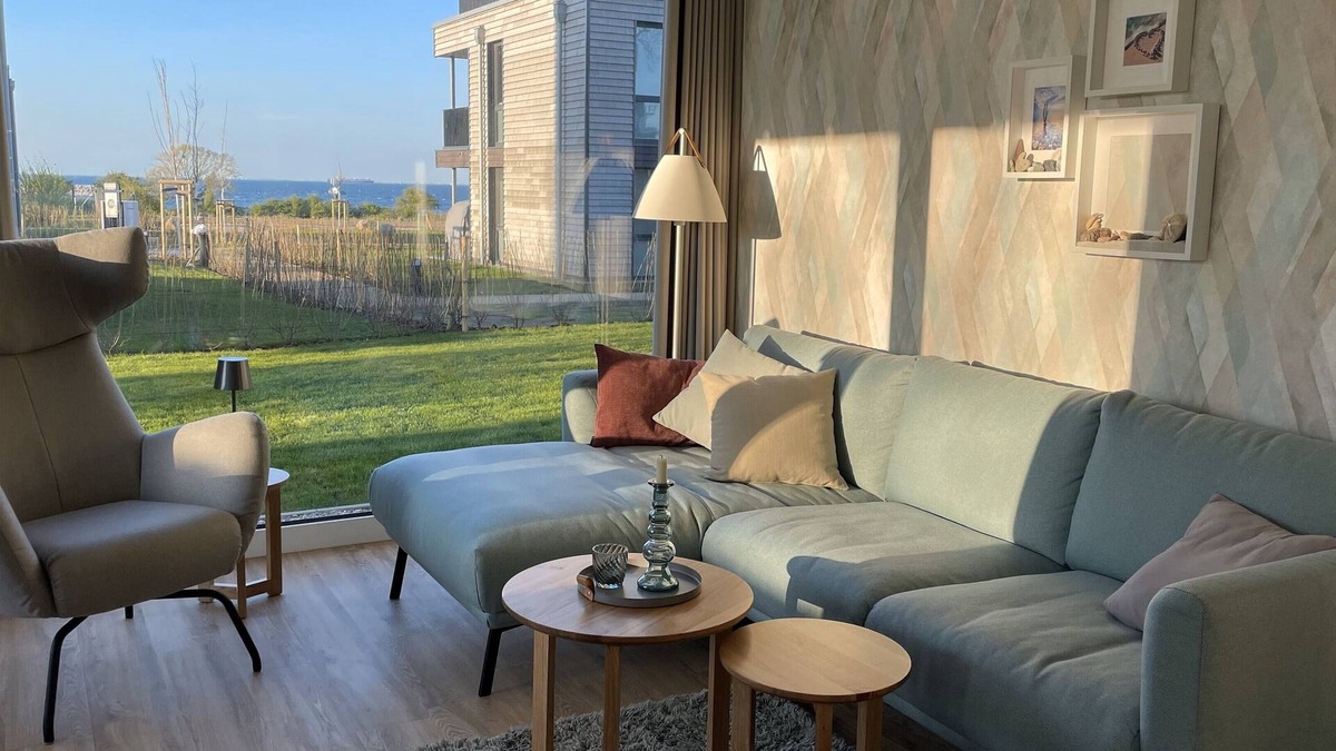 Marienleuchte Apartment | Marienlücht - first floor. Sauna. Terrace. Sea view.
