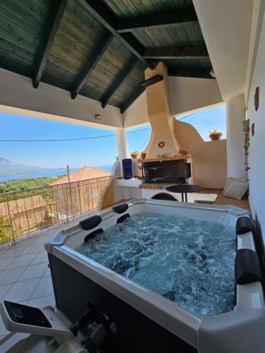 Spartia Apartment | Marily's seaview suite with private JACUZZI and BBQ