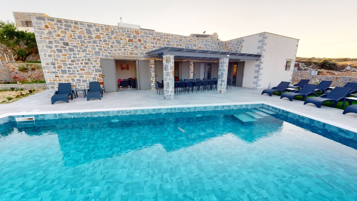 Anopolis Villa | Marina Villa Luxe 20 Personnes Cretevasion