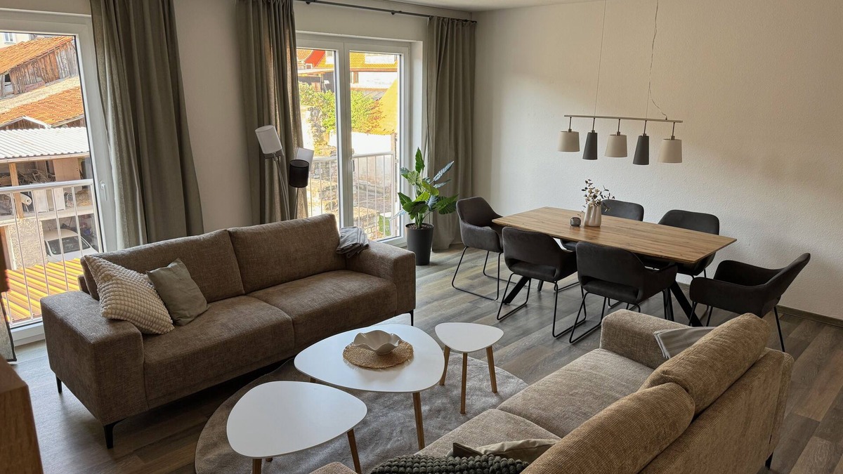 Treffurt Apartment | Markina - Penthaus - Burgblick