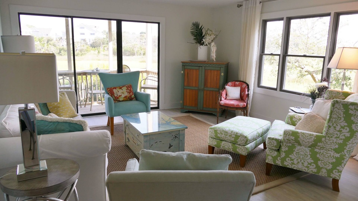 Seabrook Island Villa | MARSH/SUNSET VIEWS-DOCK/POOL-RENOVATED