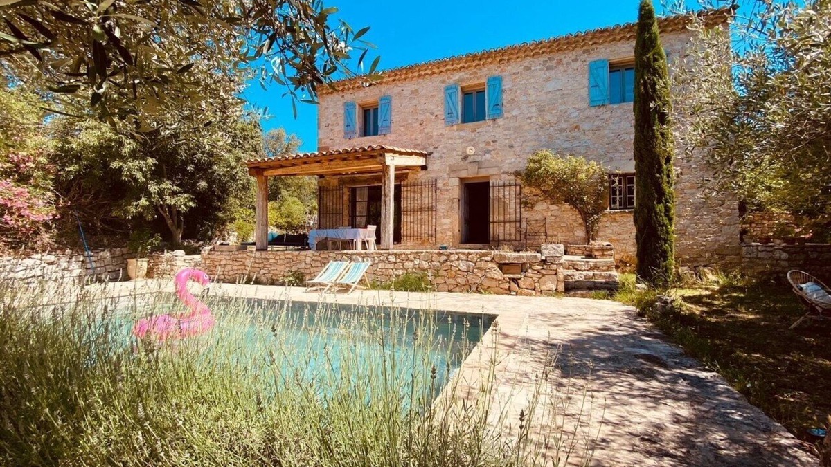 Aubussargues House | MAS DE CAROLINE (UZES) Air-conditioning & Heated pool