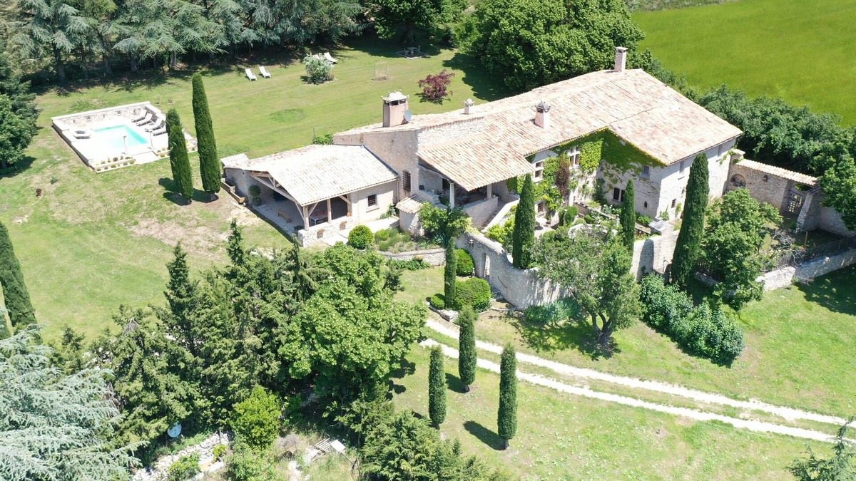 Ferrassieres Other | Mas en Provence with heated saltwater swimming pool & jacuzzi & boules court.