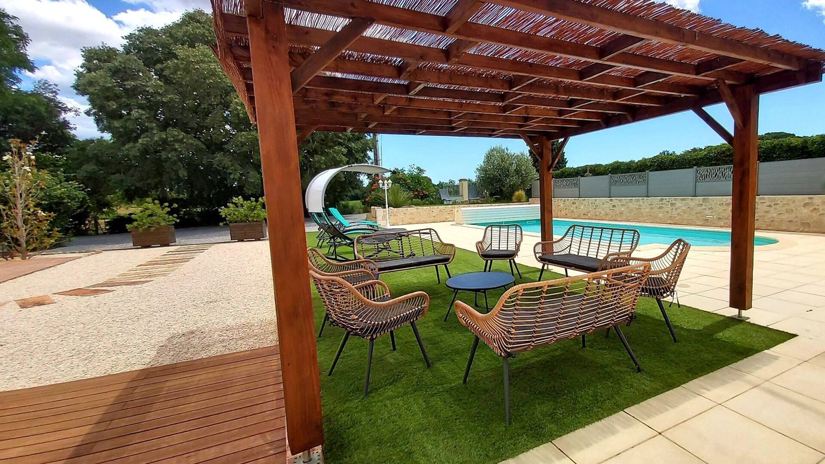 Servian House | Mas * for 12 people in the heart of a vineyard with private pool