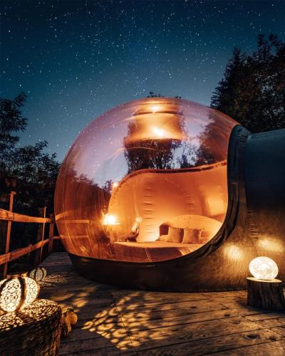 Sant'Orsola Terme Bed & Breakfast | Maso La Marianna Bubble Glamping in Trentino