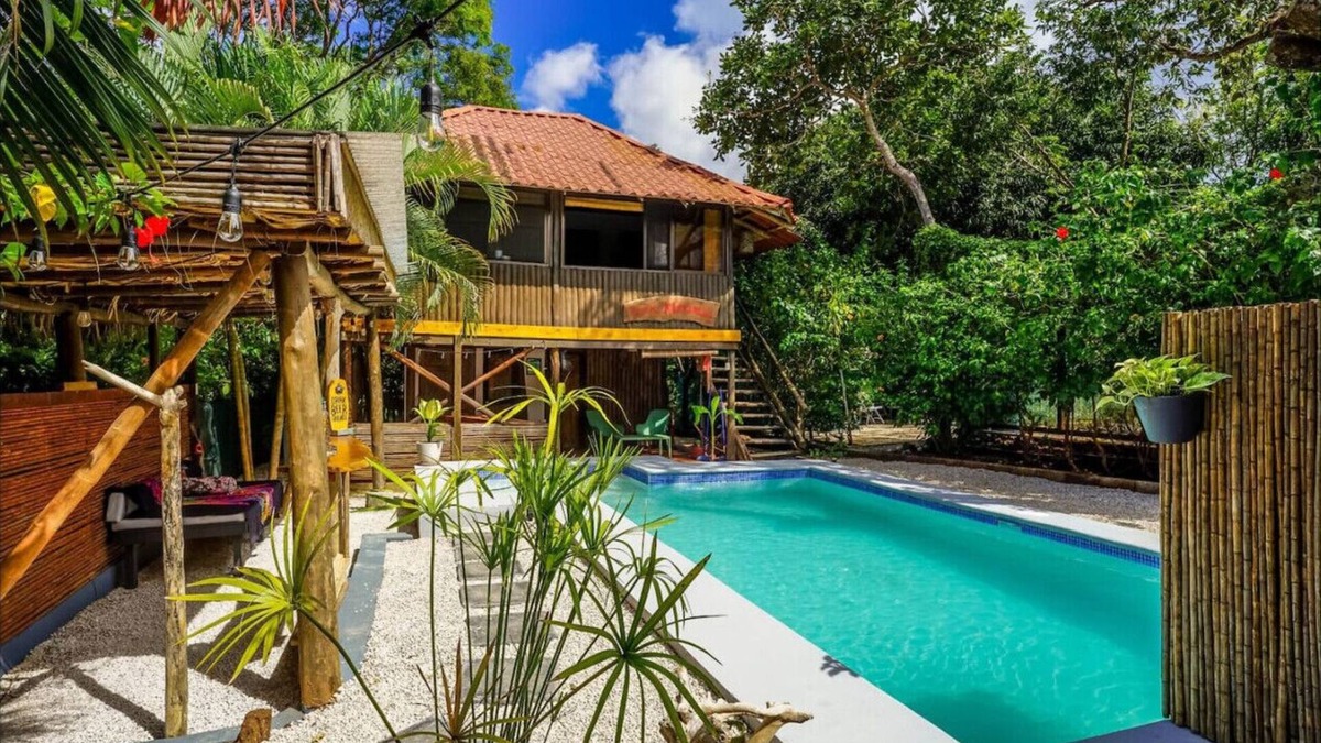 Matapalo House | Matambú Rancho: Rustic 2bd Apt w/Shared Pool