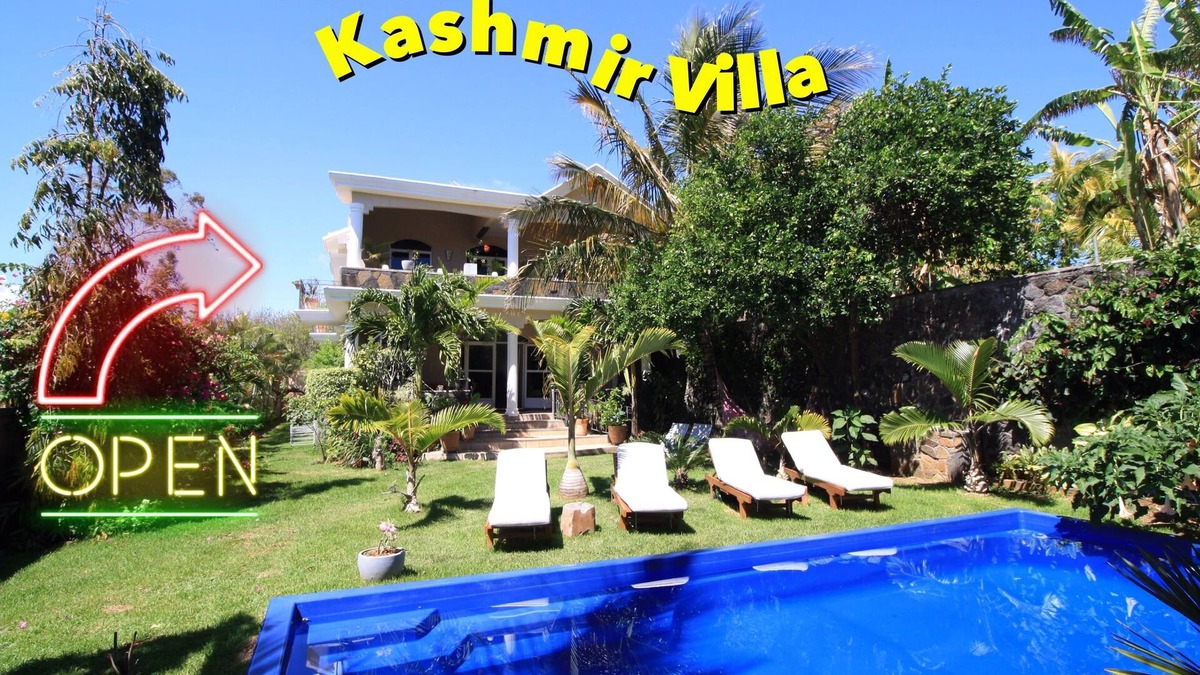 Grand Gaube Villa | Mauritian villa with large private pool