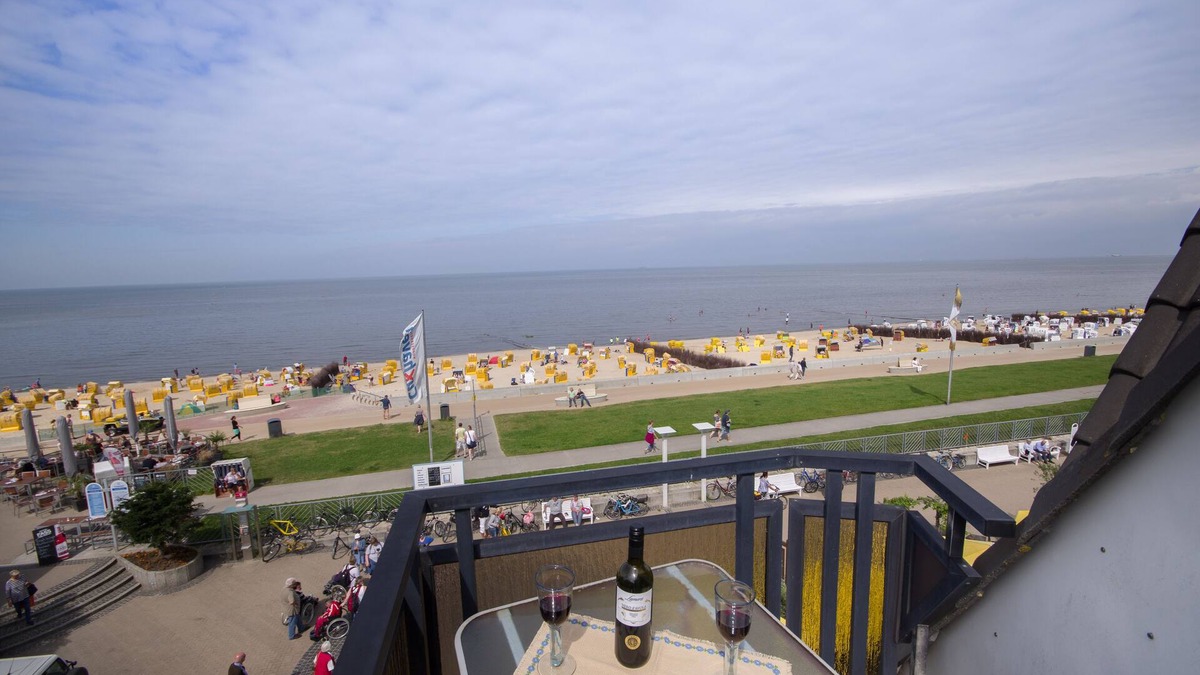 Duhnen Apartment | MB36 - Apartment with panoramic sea view at Duhner Strand for 4 persons