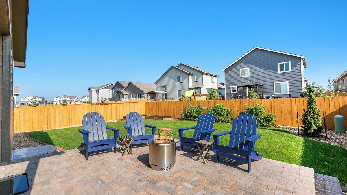 Longmont House | Mead Vacation Rental: Fenced Backyard & Fire Pit!