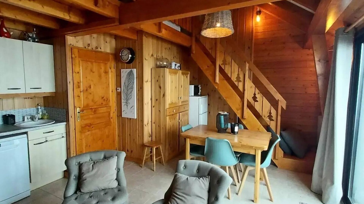 Reallon Apartment | Means Residence - Superb T2 with mezzanine for 9 people on the resort of Réallon