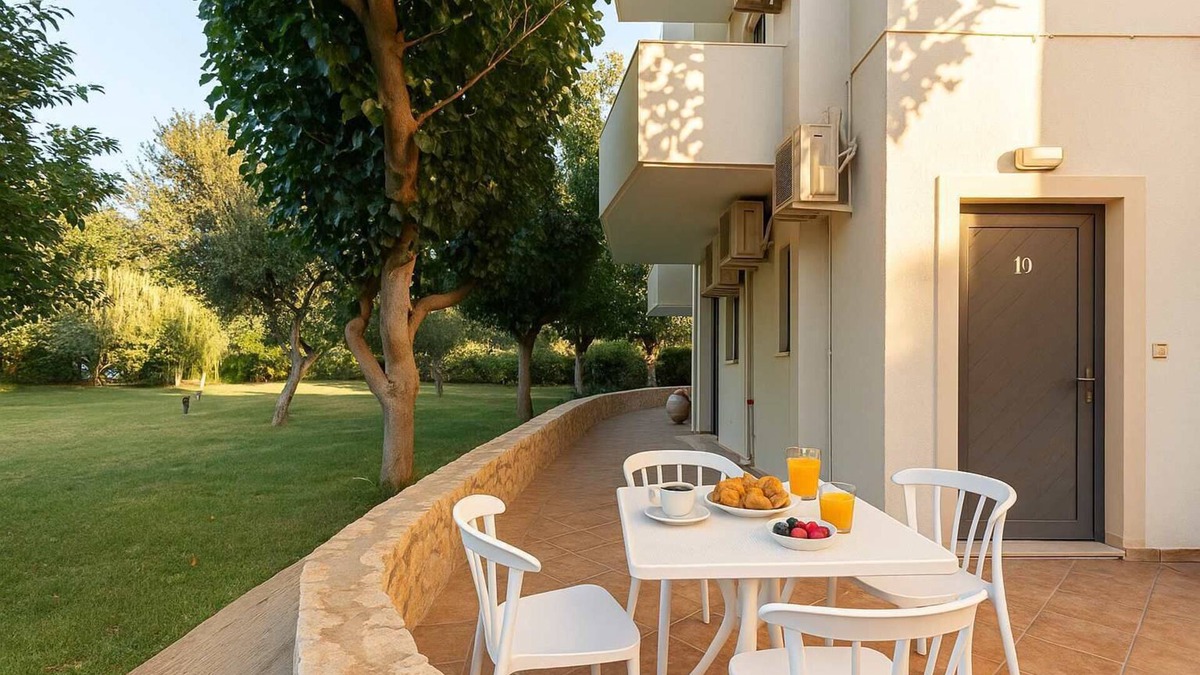 Gialos Condo | Mear Family Escape - Cretan Garden Getaway