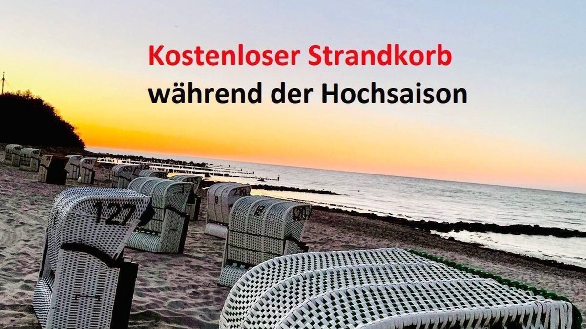 Hohwacht Apartment | Meeresblick " Strandkieker " Haus 3, WE 45
