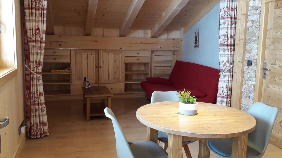 Megeve Apartment | MEGEVE, Rochebrune, apart. 3/4 people at the foot of the slopes