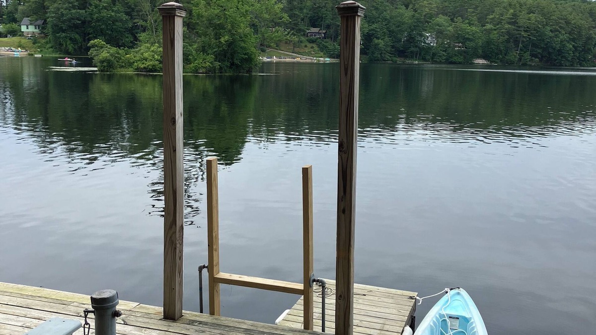 Lake Luzerne-Hadley Cabin | Memory Maker Cabin w private lakeside dock - 10 miles from Lake George