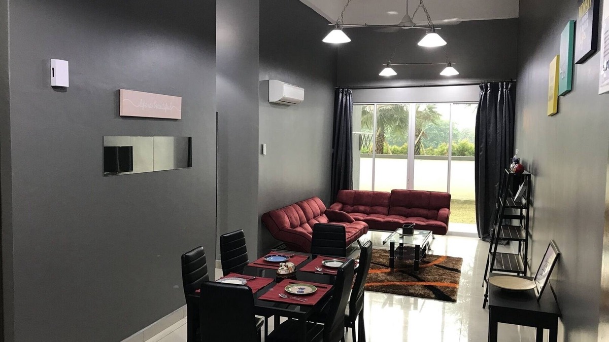 Kampung Kuchai Apartment | Menara Majestic Ipoh 13 - Garden