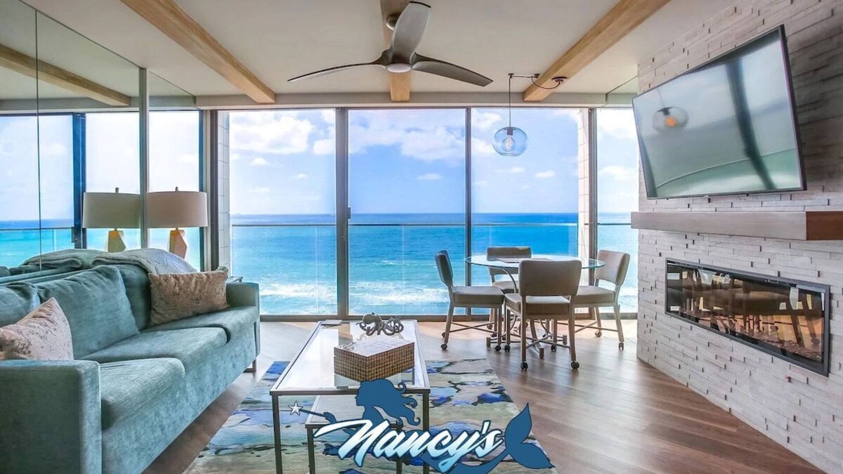 North Pacific Beach Condo | Mermaid Crossing: 9th fl oceanfront+pool+parking!