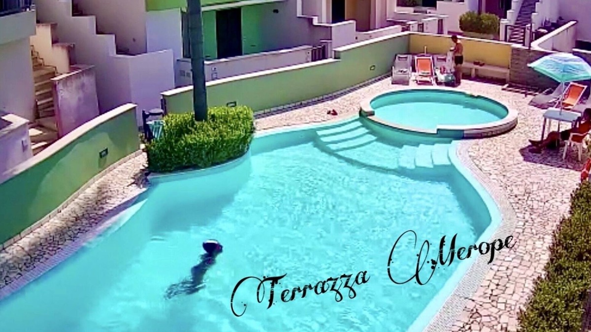 Torre dell'Orso Apartment | Merope terrace in residence with pool