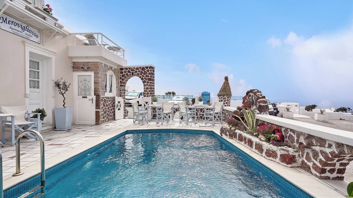 Imerovigli Hotel | Merovigliosso Budget Studio ground floor
