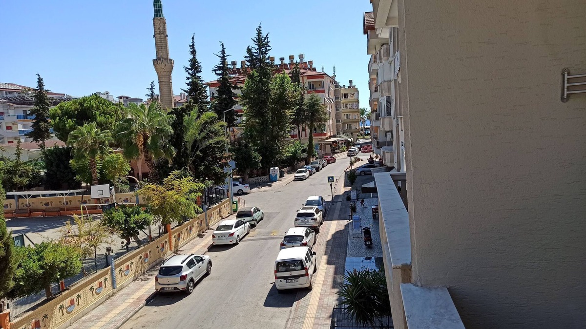 Alanya Apartment | Merve Apart Hotel (1 Double +1 Single Bed)