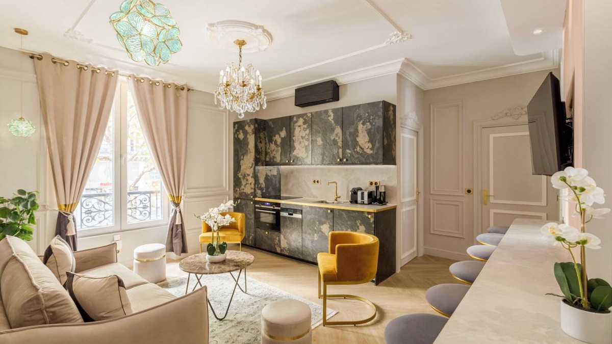 Quartier Sainte-Avoye Apartment | Merveil - Luxury Suite - Louvre - Ours II